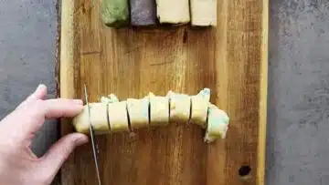 Konfetti Kekse ohne Zucker: Schneiden