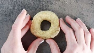 Low Carb Bagel: Formen