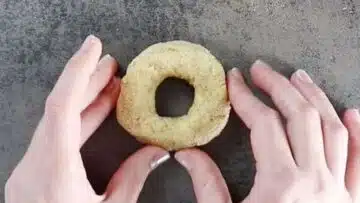 Low Carb Bagel: Formen