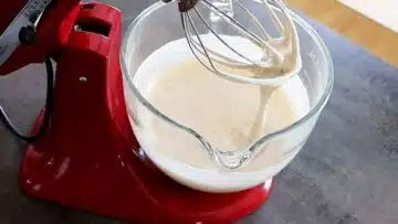 Low Carb Baumkuchen ohne Zucker: Rühren