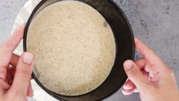 Low Carb Baumkuchen ohne Zucker: Verteilen