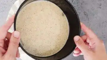 Low Carb Baumkuchen ohne Zucker: Verteilen