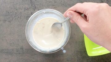 Low Carb Berliner ohne Zucker: Auflösen