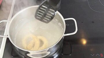 Low Carb Brezel: Tränken