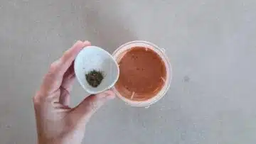 Low Carb Burger Sauce: Abschmecken