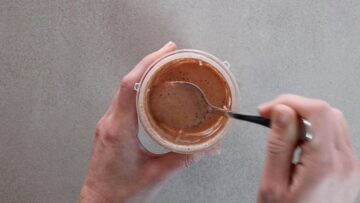 Low Carb Burger Sauce: Kühlen