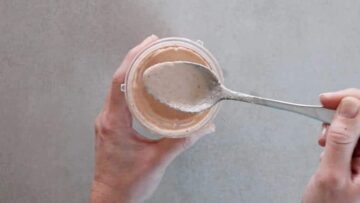 Low Carb Cheeseburger Auflauf: Sauce zubereiten