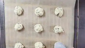 Low Carb Chocolate Chip Cookies ohne Zucker: Formen