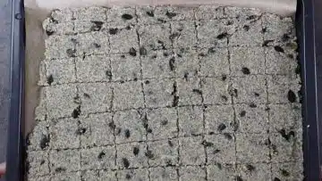 Low Carb Cracker: Backen