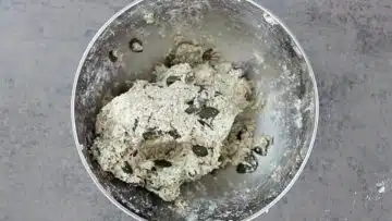 Low Carb Cracker: Kneten