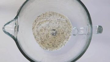 Low Carb Crepes: Mischen