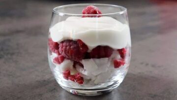 Low Carb Dessert mit Quark: Verzehr