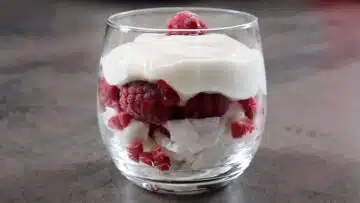 Low Carb Dessert mit Quark: Verzehr