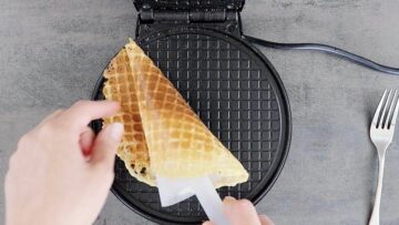 Low Carb Eiswaffeln ohne Zucker: Formen