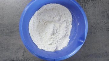 Low Carb Eiswaffeln ohne Zucker: Mischen