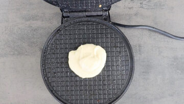 Low Carb Eiswaffeln ohne Zucker: Vorheizen