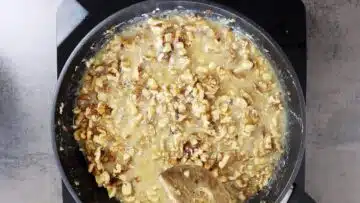 Low Carb Engadiner Nusstorte ohne Zucker: Abkühlen