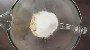 Low Carb Erdnussbutter Kekse ohne Zucker: Mischen