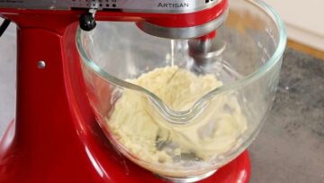 Low Carb Erdnussbutter Kekse ohne Zucker: Rühren