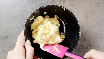 Low Carb Erdnussbutter Kekse ohne Zucker: Unterheben