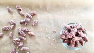 Low Carb gebrannte Mandeln ohne Zucker: Kühlen