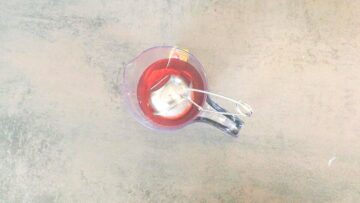 Low Carb Glühweinkuchen ohne Alkohol: Vorbereiten