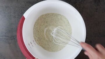 Low Carb Grissini: Mischen