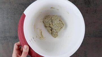 Low Carb Grissini: Rühren