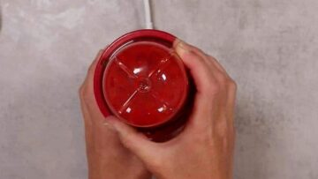 Low Carb Gummibärchen ohne Zucker: Pürieren