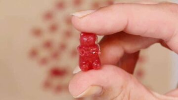 Low Carb Gummibärchen ohne Zucker: Trocknen