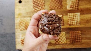 Low Carb Hanuta ohne Zucker: Fertigstellen