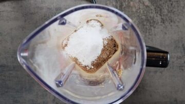 Low Carb Hanuta ohne Zucker: Pürieren