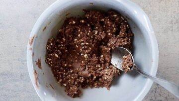 Low Carb Hanuta ohne Zucker: Unterheben