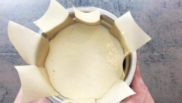 Low Carb Hasenpopo Torte ohne Zucker: Umfüllen