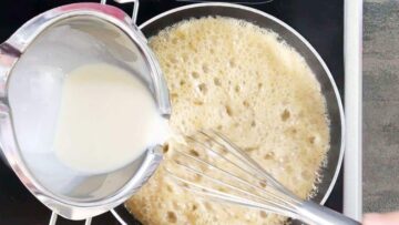 Low Carb Karamell Bonbons ohne Zucker: Hinzugeben