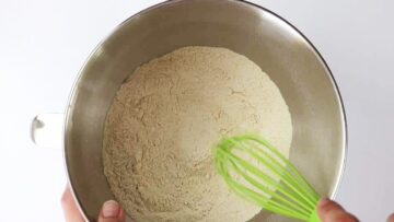 Low Carb Kartoffelbrot ohne Mehl: Mischen