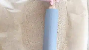 Low Carb Knäckebrot: Ausrollen