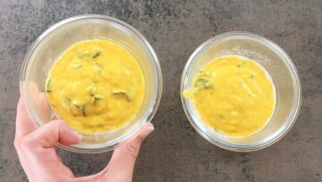 Low Carb Kürbisbrot: Backen