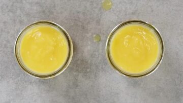 Low Carb Lemon Curd ohne Zucker: Umfüllen