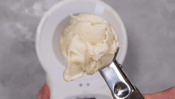 Low Carb Mandeleis ohne Zucker: Einfrieren