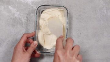 Low Carb Mandeleis ohne Zucker: Ohne Eismaschine