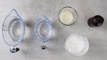 Low Carb Marshmallows ohne Zucker: Vorbereiten