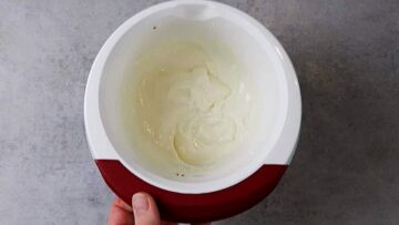 Low Carb Milchschnitte ohne Zucker: Unterheben