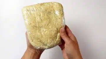 Low Carb Naan Brot: Kühlen