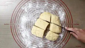 Low Carb Naan Brot: Teilen