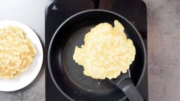 Low Carb Naan Brot: Verzehr