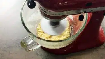 Low Carb Nussecken ohne Zucker: Verrühren