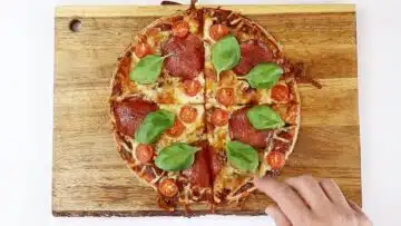 Low Carb Pizza: Genießen