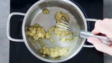 Low Carb Puddingpulver ohne Zucker: Einrühren