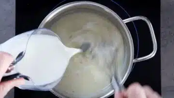 Low Carb Puddingpulver ohne Zucker: Rühren